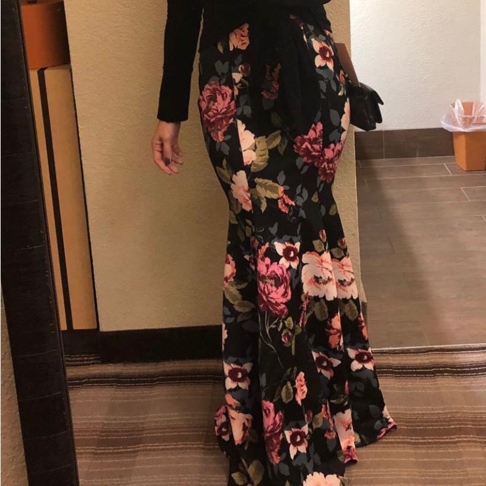 Forever 21 Floral Mermaid Dress